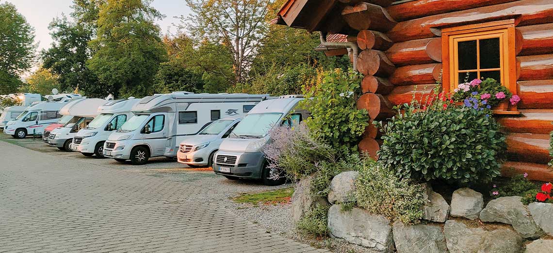 Übernachtungsparkplatz am Campingpark Gitzenweiler Hof